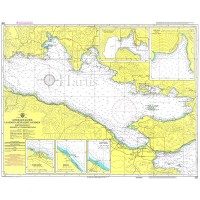 Corinthiakos Gulf Psaromyta C. to Corinthos Canal Nautical Chart