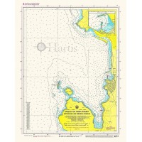 Approaches and Mykonos Harbour Nautical Chart