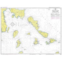 Ναυτικός Χάρτης Κόλπου Πεταλιών μέχρι Νήσο Νάξου