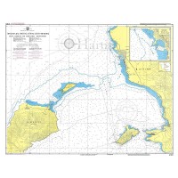 Πρόσγεια και Λιμένας Αίγινας - Στενό Μετώπης (Σαρωνικός Κόλπος), Ναυτικός Χάρτης